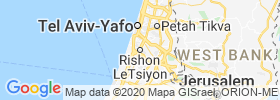 Rishon Leziyyon map